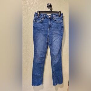 Oat New York Straight Leg Blue Jeans